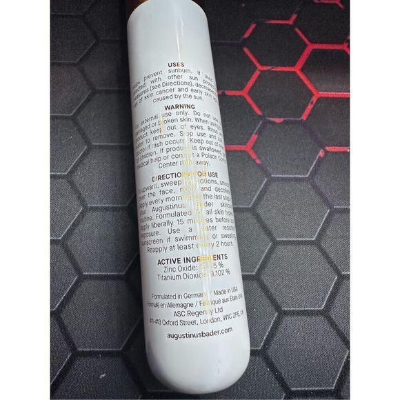 Augustinus Bader The Mineral Sunscreen SPF 50 30ml - Picture 3 of 5